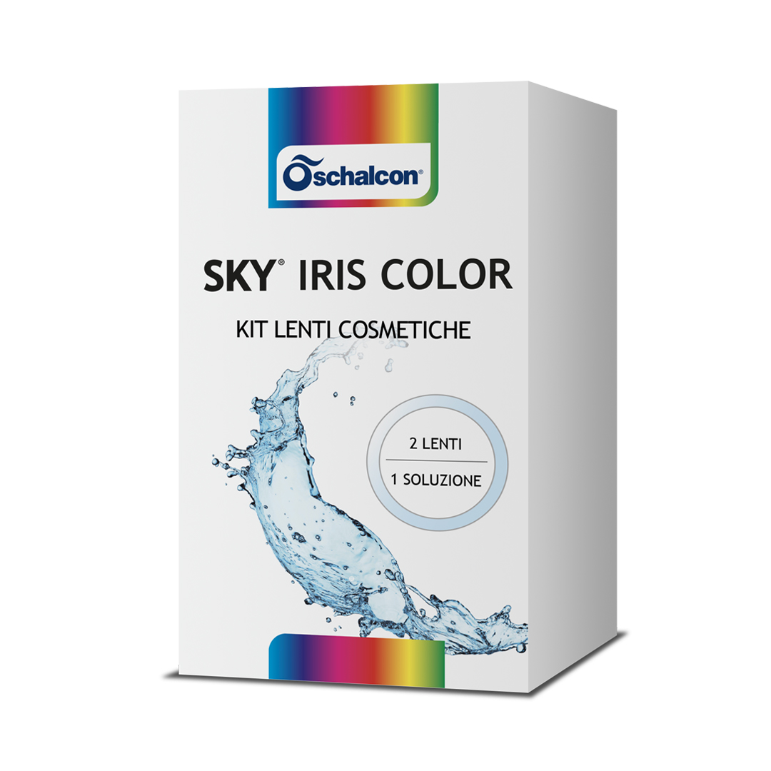 SKY ® Iris Color Kit (Box 2 + Soluzione Unica con Acido Ialuronico 50 ml)
